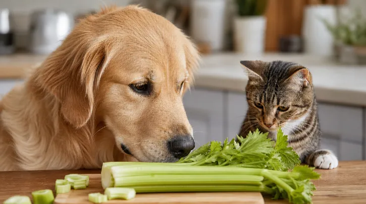 celery for dogs safety