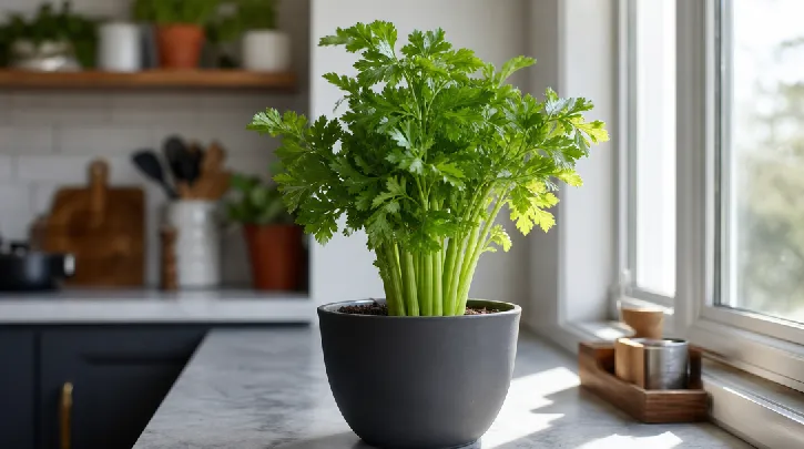 grow celery indoors