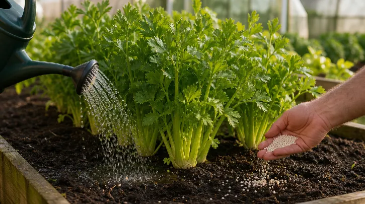 how often to water celery