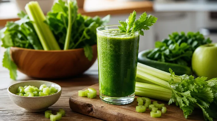 celery diet incorporation