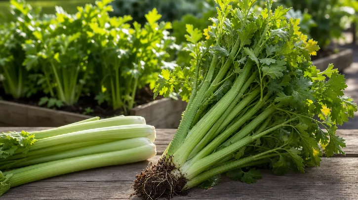 homegrown celery flavor